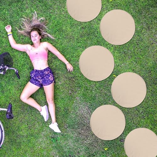 4Pcs Large Stepping Stones Outdoor Garden Walkway,Durable Pavers for Patio - Image 5