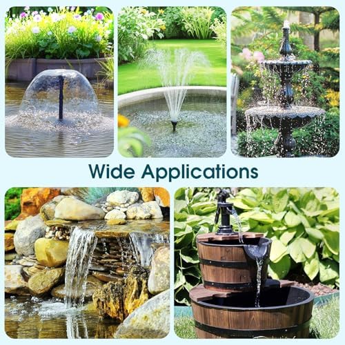 Antfraer Pond Filter Built-in UV Clarifier, 660GPH 40W Pond Filter with Water Pump Kit, Filter Box for Outdoor Ponds, Fish Tank Garden Clean & Clear Add Water Features (Corded Electric) - Image 6
