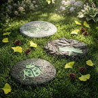 3 Pcs Glow in The Dark Stepping Stones for Garden - Image 4