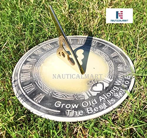 NauticalMart Grow Old Along with Me Sundial - Image 4
