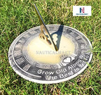 NauticalMart Grow Old Along with Me Sundial - Image 4