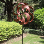 Large Metal Wind Spinner for Yard and Garden Decor 70x20 Inches - Image 6
