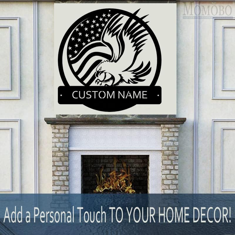 Africa Elephant and Sunshine Custom Name Sign Metal Wall Art Personalized Last Name Plaque Outdoor Metal Wall Art Personalized Gift for Wedding/Housewarming - Image 3