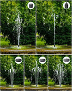 Biling Solar Water Fountain for Bird Bath and Extension Cable, 3.5W Solar Water Pump Outdoor for BirdBath, Garden Small Ponds - Image 4