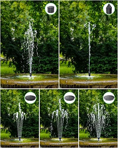 Biling Solar Water Fountain for Bird Bath and Extension Cable, 3.5W Solar Water Pump Outdoor for BirdBath, Garden Small Ponds - Image 4