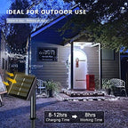 JMEXSUSS 4 Pack Solar Fairy Lights, 33ft 100LED Solar String Lights, White - Image 4
