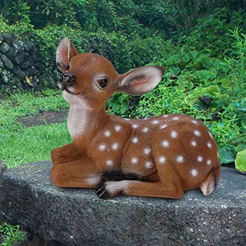 Outdoor Statue, Lawn Ornaments Sculpture Decor, Yard Decorations Garden Decorations Outdoor Simulated for Patio for Garden - Image 2