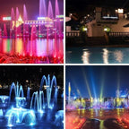 12V LED Ring Underwater Fountain Light, RGB Color Changing Remote Control Waterproof Light, IP68 Submersible Landscape Spotlight, LED Beam Spotlight, Pond Lighting(6W(12V)) - Image 6