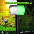 LANSOW Solar Spot Light Outdoor Color Changing, 12Pack Christmas Spotlights - Image 4