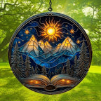 Books in The Night Acrylic Suncatcher - Image 3