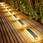 Lacasa Solar Deck Lights 8 Pack, Solar Light Outdoor Waterproof by Lacasa