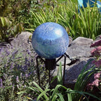 Achla Designs 10" Gazing Globe, Blue Lapis - Image 4