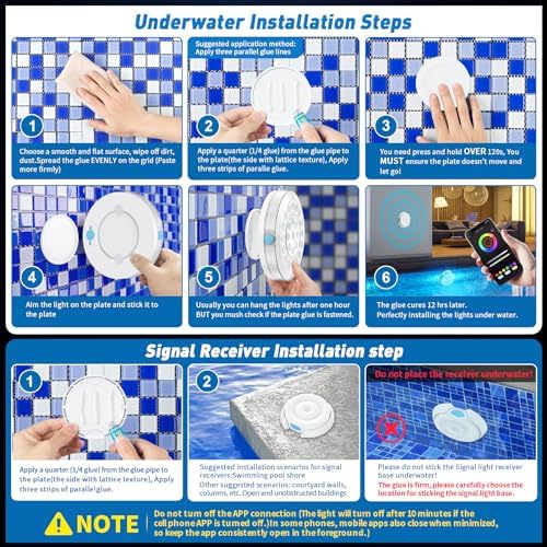 VIDOME Pool Lights for Above Ground Pool & Inground Pool - Image 2