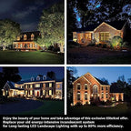 VoltMatrix 30W LED Flood Light Outdoor, 3000K Warm White, 120-277V, 1PK - Image 4