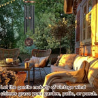 34”Hummingbird Wind Chimes for Outside, Gifts for Women Mom Grandma - Image 5