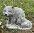 Realistic Raccoon Figurine Concrete Raccoon Statue Garden Statuary Outdoor Decoration Lawn Decor Statues by Unknown