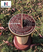 NauticalMart Ruby Wedding Anniversary Sundial Gift - Image 4