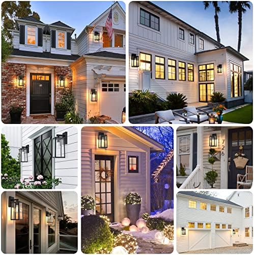 MAXvolador Outdoor Wall Light Fixtures, Exterior Waterproof Wall Lanterns - Image 5