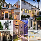 MAXvolador Outdoor Wall Light Fixtures, Exterior Waterproof Wall Lanterns - Image 5