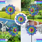 Large Wind Spinners Outdoor 82.8 Inch,Wind Spinner for Yard & Garden - Image 5