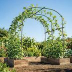 87in H Tall Garden Arch Trellis for Climbing Plants Outdoor - Image 5