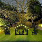 WAIU Solar Lighted Nativity Scene Garden Decor, Outdoor Christmas Yard Lawn Holiday Party Ornament - Image 2