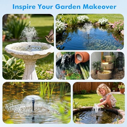 Biling 6.5W Solar Pond Filter 80 GPH with Battery Backup Outdoor - Image 7