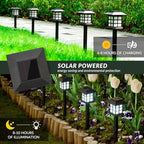 SOLPEX Solar Lights Outdoor Pathway Walkway Garden Solar Light Outside 16Pc - Image 4