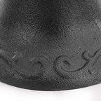 Stark USA XtremepowerUS Outdoor Large Dinner Bell Cast Iron Farmhouse School Church Vintage Antique Style Dinner Liberty Bell Farm Bell, Black - Image 4