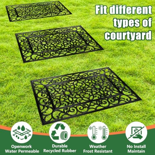 6 Packs Large Rubber Stepping Stones(23" x 15") - Image 4