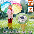 Solar Ground Lights,10 LED Solar Garden Lights Disk Lights Outdoor Waterproof Landscape Lights for Yard Walkway Patio Lawn Driveway Decoration,8LED,8pcs (10led 10pcs) - Image 2