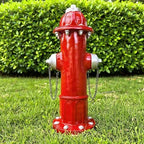 Teaeeno Puppy Training Fire Hydrant for Dogs,Resin Outdoor Statue for Small Dogs, Pee Post Aid & Delightful Outdoor Garden Decor, Dog Statue with Pee Post, Hand-Painted,Weather,Outdoor Ornament - Image 5