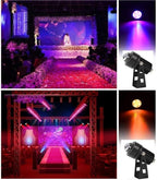 2pcs Led Spot Lights - Spotlight Led Beam Light, 5W Outdoor Wall Lamp Landscape Lighting, IP65 Waterproof LED Spotlight Narrow Beam Spotlight, for Garden, Courtyard(Warm White,5W(12V)) - Image 7