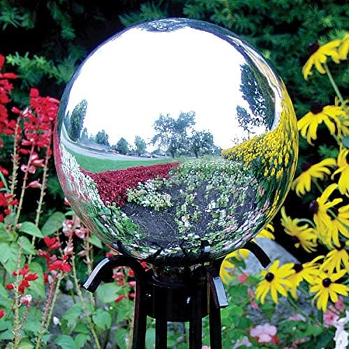 Echo Valley 8102 10-Inch Glass Gazing Globe, Silver - Image 6