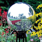 Echo Valley 8102 10-Inch Glass Gazing Globe, Silver - Image 6