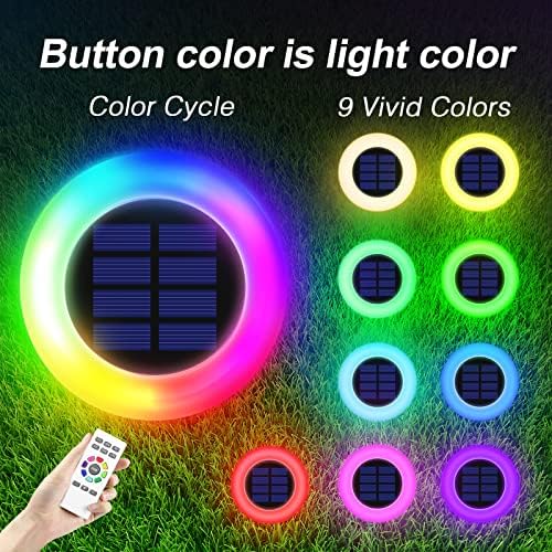 Lightonight Color Changing Solar Disk Lights 2 Pack - Image 3