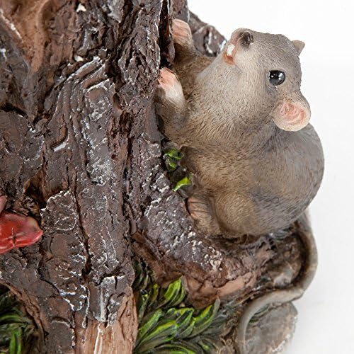 Bits and Pieces - Cat & Mouse Garden Statue - Image 4