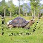 Garden Turtle Statue Decoration, Large Realistic Tortoise Figurine, Outdoor Lawn Ornament Garden Outdoor Courtyard, Lawn Landscape, Swimming Pool Decoration, Festival and Birthday Gifts - Image 3