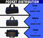 FASTECH 22 Inch Heavy Duty Tools Bag With Wide Mouth for Tool Storage, Carrier and Organizer, Tool Bag for Men/Women, Wide Mouth Tote Bag With Inside Pockets (22 Inch) - Image 4