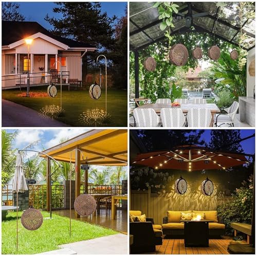 2 Pack Solar Wind Chimes for Outside, 43" Peacock Hanging Wind Chime Lantern with Wire, Deep Tone Memorial Wind Chime Decoration for Home, Patio, Garden, Yard, Multicolour Wind Chimes Gifts - Image 6