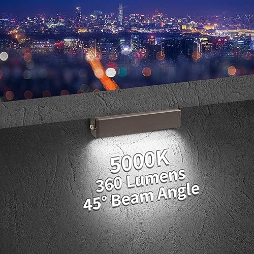 8-Pack 7inch 3W 5000K Daylight White Hardscpe Lighting - Image 2