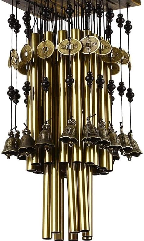 Outdoor Indoor Metal Tube Wind Chime with Copper Bell Large Windchimes for Patio Garden Terrace - Image 5