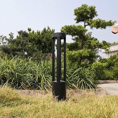 Modern LED Lawn Lamp Waterproof IP55 Outside Post Bollard Light Fixture External Villa Parks Courtyard Patio Walkway Pathway Column Light Garden Landscape Lighting - Image 5