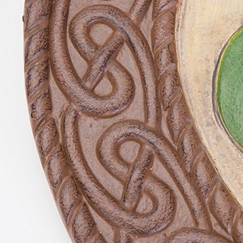 Bits and Pieces Glow in the Dark Stepping Stone - Shamrock, 10" x 10" - Image 5