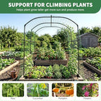 87in H Tall Garden Arch Trellis for Climbing Plants Outdoor - Image 4