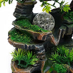 Water Fountains Indoor Tabletop Fountains, Rock Fountain Indoor Waterfall Fountain, Tabletop Decor, Desktop Fountain (Style 9) - Image 4