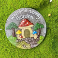 GZHERVICES Stepping Stone Ornaments for Courtyard Decor, Garden Landscape Stepping Stones and Lawn Walkway Pads, Decorative Garden Stones and Patio Path Pavers(Multi-Colored-A) by GZHERVICES