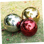 Colored Reflective Gazing Ball Polished Garden Decor Decorative Mirror Globe for Outdoor Spaces Vibrant Reflective Sphere for Lawn and Decoration - Image 3