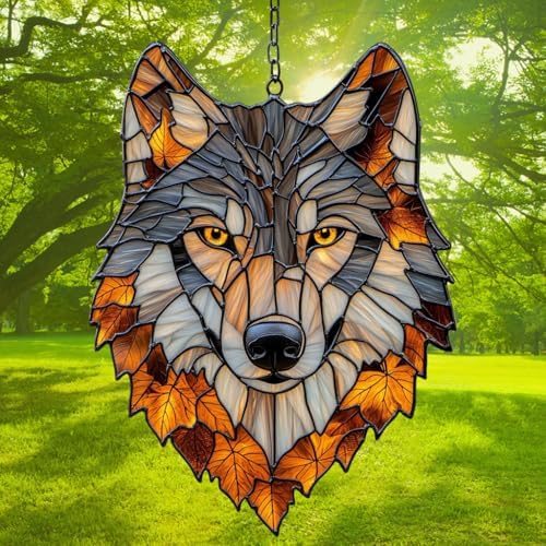 Wolf Acrylic Suncatcher - Image 3