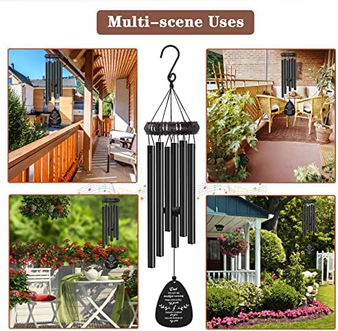Memorial Gifts for Loss of Dad, 30" Metal Memorial Wind Chimes for Loss of Father, Windchimes In Memory of Dad, Sympathy Bereavement Gifts for Loss of Father - Image 6